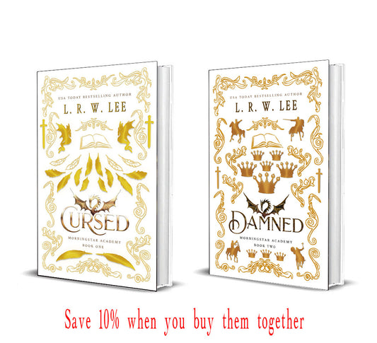 Cursed and Damned Hardcover Book Bundle (Autographed)