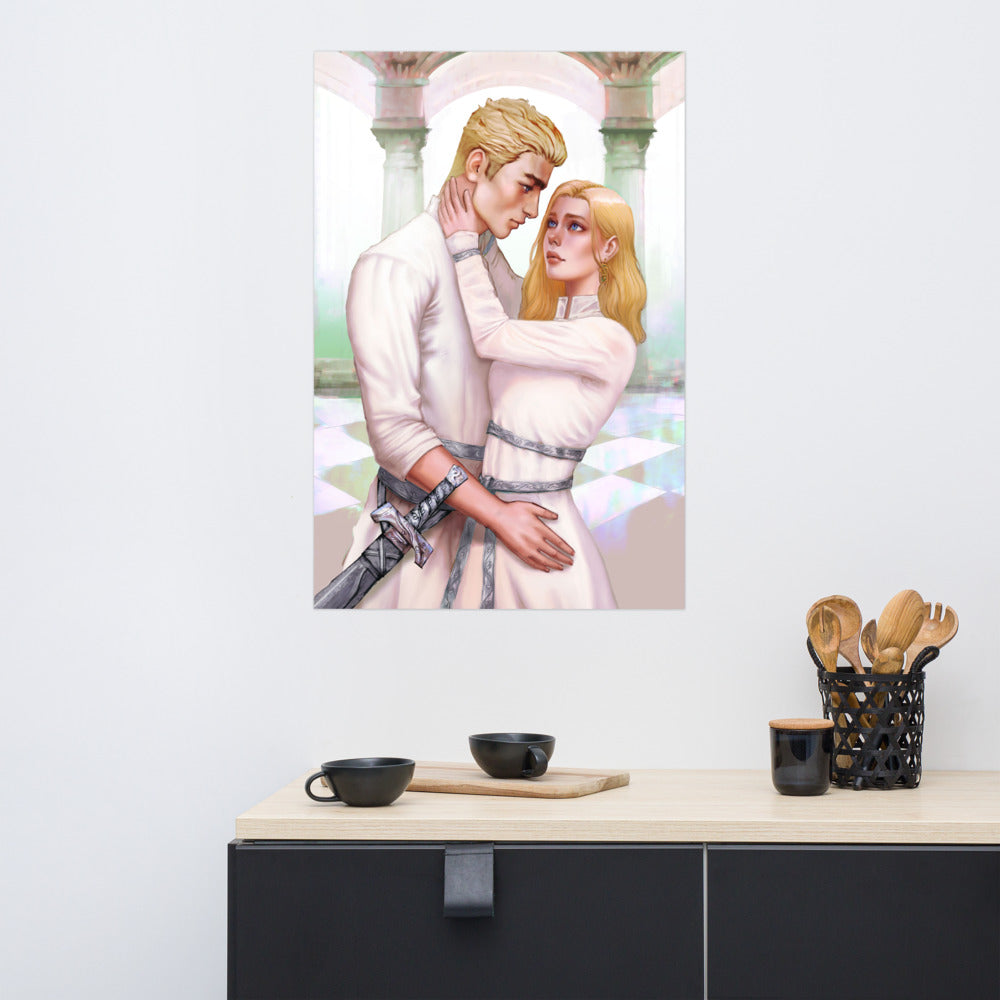 Kessien & Glad "I Shouldn't Have Waited" Art Poster