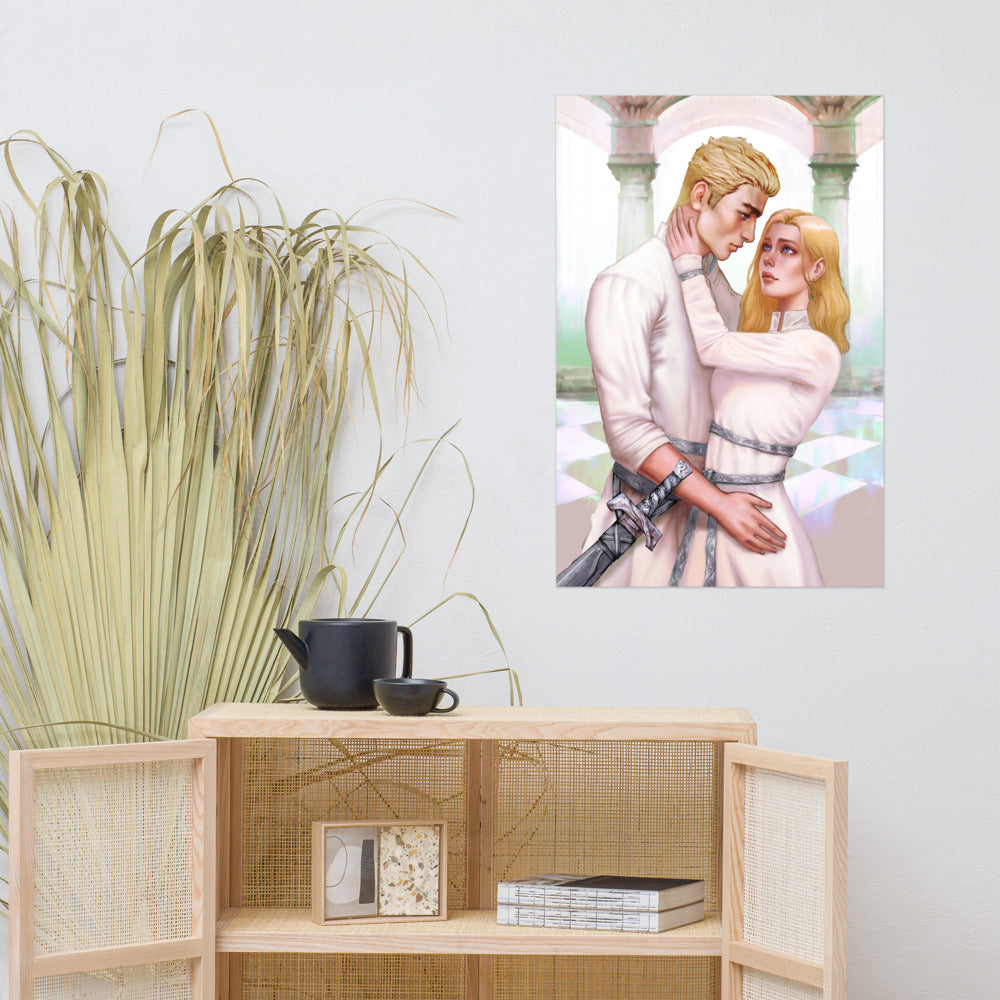Kessien & Glad "I Shouldn't Have Waited" Art Poster